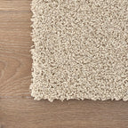 LIGHT BEIGE CARPET TILE PLUSH (6 TILES / 40 SQ FT)