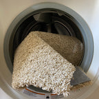 BEIGE CARPET TILE PLUSH (6 TILES / 40 SQ FT)